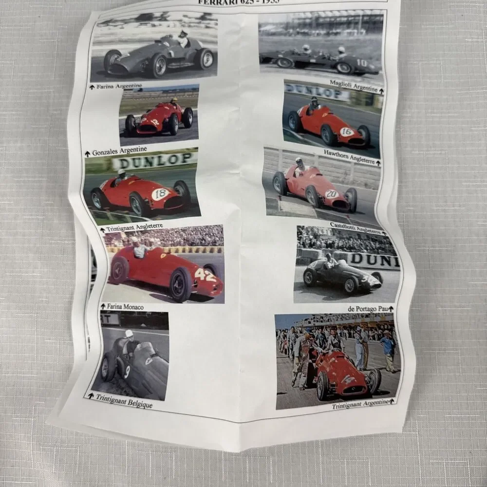 Jade Miniatures 1:43 1955 Ferrari 625 arriere bas low tail #J4325